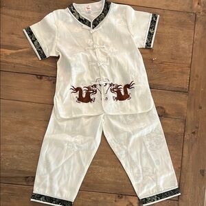 NWOT Traditional Chinese Child’s Top & Bottoms.
